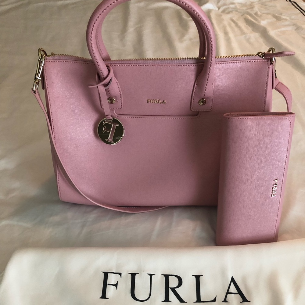 Furla bag and matching wallet